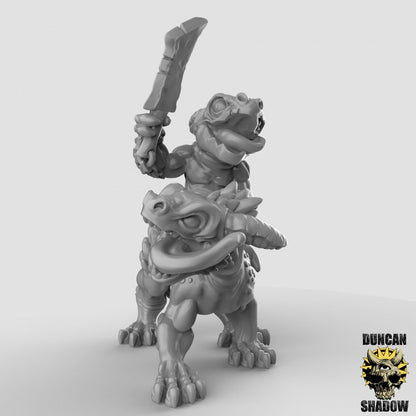Kobold Kavallerie Nahkampf  32mm  Tabletop  D&D  Dungeons and Dragons  Pathfinder  DSA Duncan Shadow