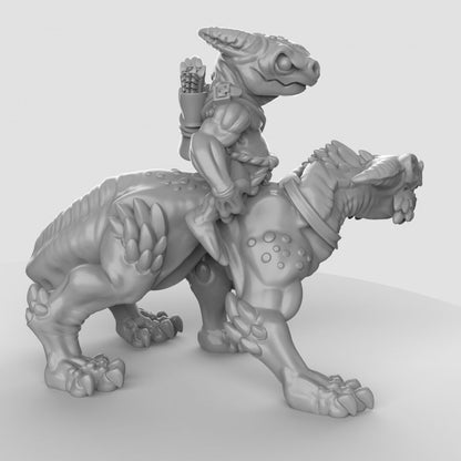 Kobold Kavallerie mit Bogen  32mm  Tabletop  D&D  Dungeons and Dragons  Pathfinder  DSA Duncan Shadow