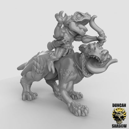 Kobold Kavallerie mit Bogen  32mm  Tabletop  D&D  Dungeons and Dragons  Pathfinder  DSA Duncan Shadow