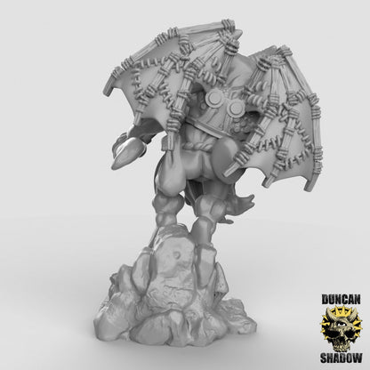 Kobold mit mechanischen Flügeln  32mm  Tabletop  D&D  Dungeons and Dragons  Pathfinder  DSA Duncan Shadow