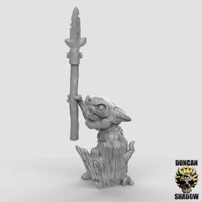 Kobold mit Speer  32mm  Tabletop  D&D  Dungeons and Dragons  Pathfinder  DSA Duncan Shadow