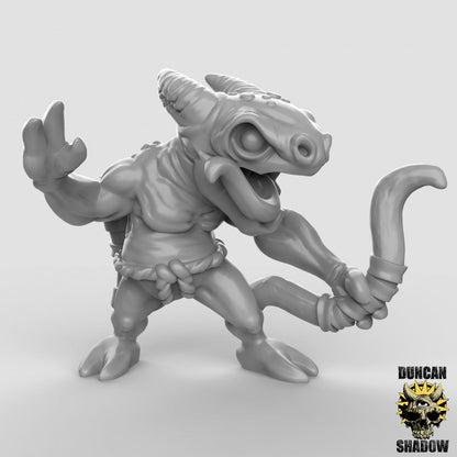 Kobold mit Bogen  32mm  Tabletop  D&D  Dungeons and Dragons  Pathfinder  DSA Duncan Shadow