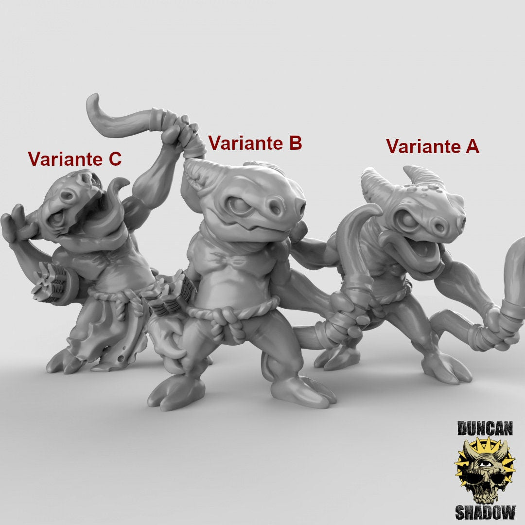 Kobold mit Bogen  32mm  Tabletop  D&D  Dungeons and Dragons  Pathfinder  DSA Duncan Shadow