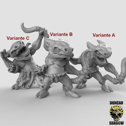 Kobold mit Bogen  32mm  Tabletop  D&D  Dungeons and Dragons  Pathfinder  DSA Duncan Shadow