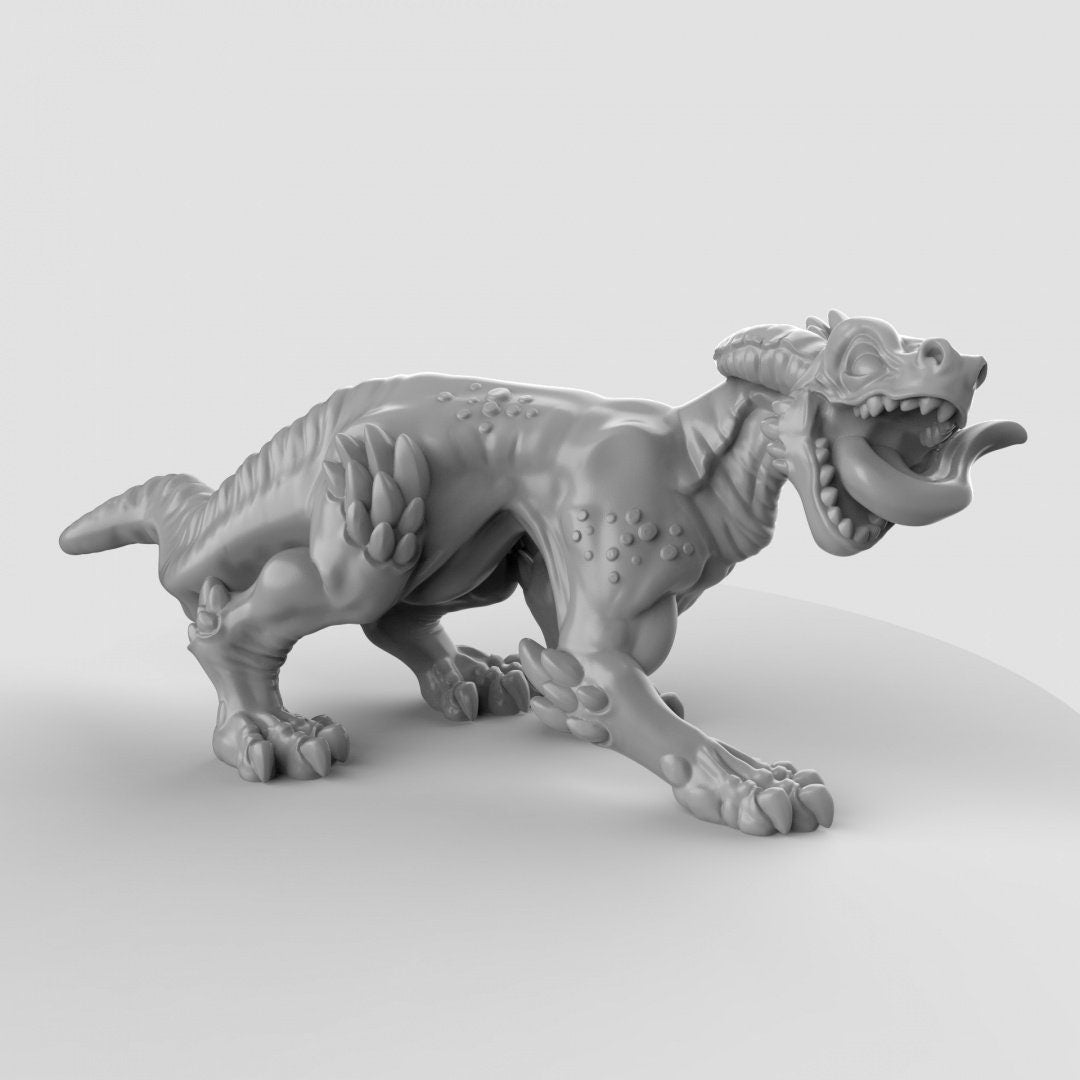 Kobold Drachen Hund in versch. Posen  32mm  Tabletop  D&D  Dungeons and Dragons  Pathfinder  DSA Duncan Shadow