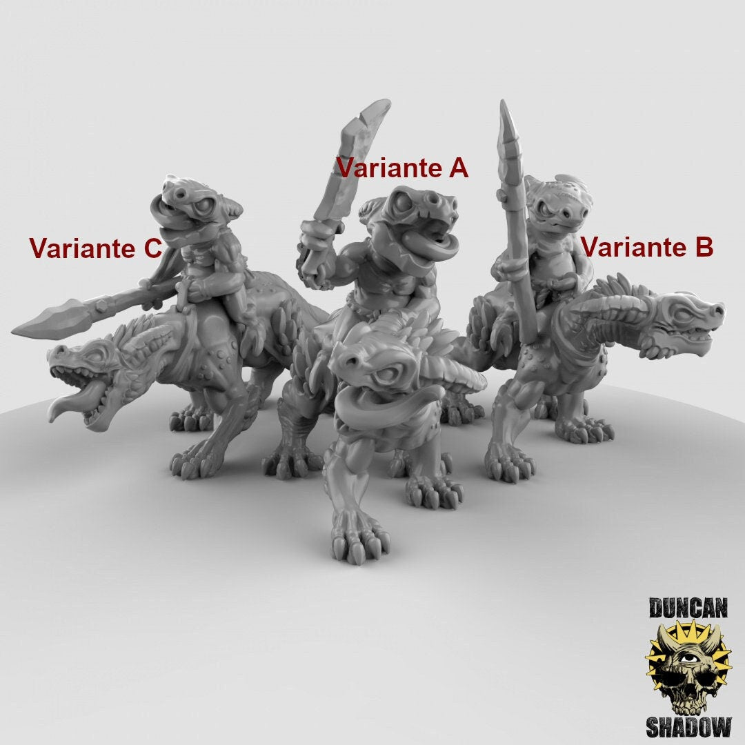 Kobold Kavallerie Nahkampf  32mm  Tabletop  D&D  Dungeons and Dragons  Pathfinder  DSA Duncan Shadow
