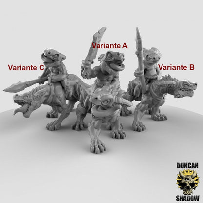 Kobold Kavallerie Nahkampf  32mm  Tabletop  D&D  Dungeons and Dragons  Pathfinder  DSA Duncan Shadow