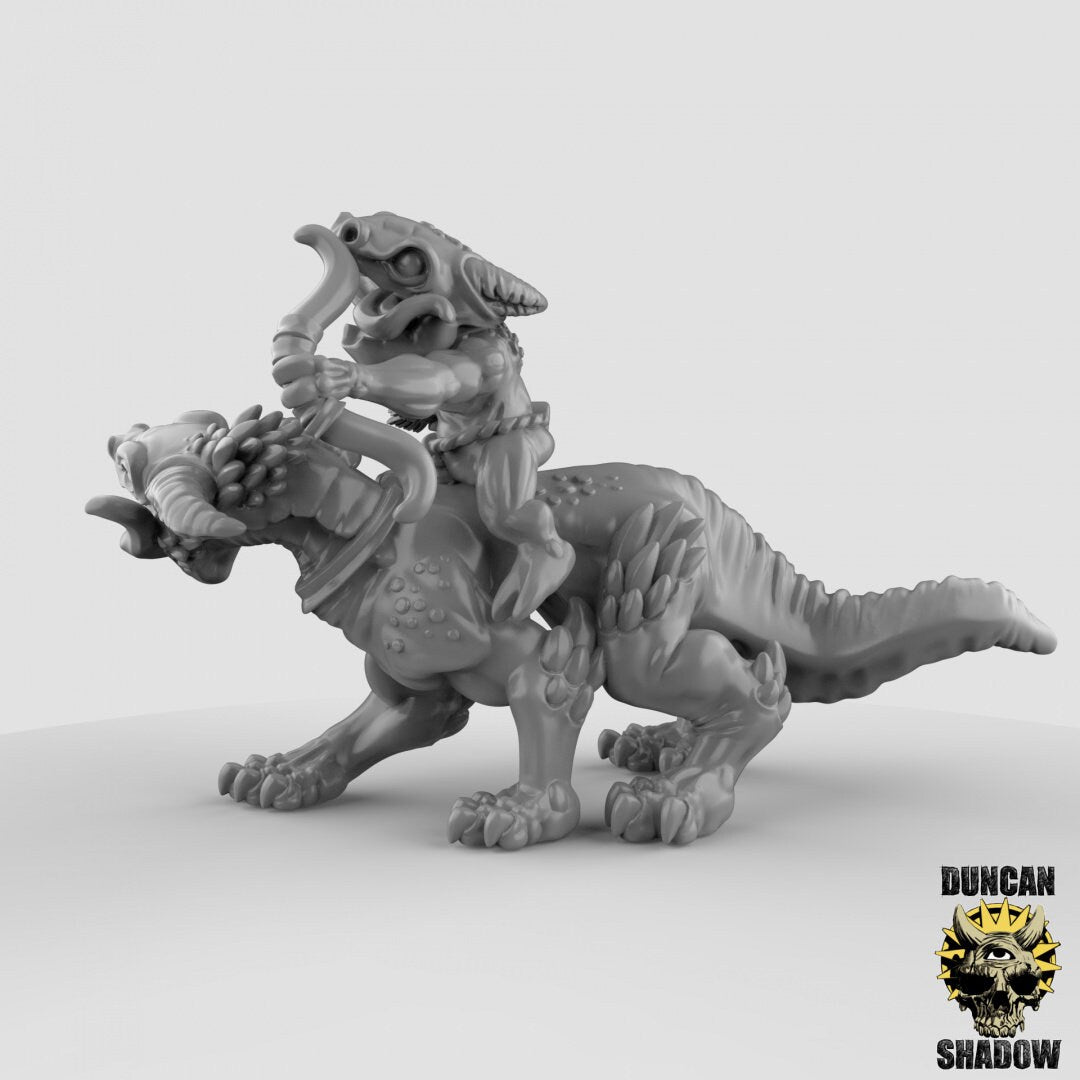 Kobold Kavallerie mit Bogen  32mm  Tabletop  D&D  Dungeons and Dragons  Pathfinder  DSA Duncan Shadow