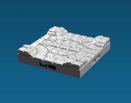Kanalboden - X-Rinne, Abwasserkanal - Gelände, Terrain - 28/32mm Tabletop Gaming - Ultimate Dragonlock
