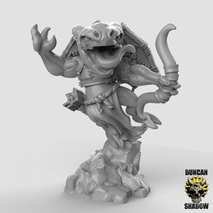 Kobold mit mechanischen Flügeln  32mm  Tabletop  D&D  Dungeons and Dragons  Pathfinder  DSA Duncan Shadow
