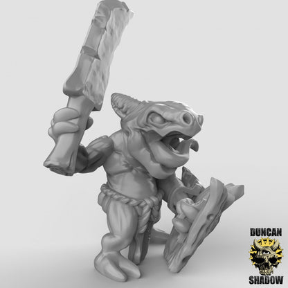 Kobold mit Schwert und Schild  32mm  Tabletop  D&D  Dungeons and Dragons  Pathfinder  DSA Duncan Shadow