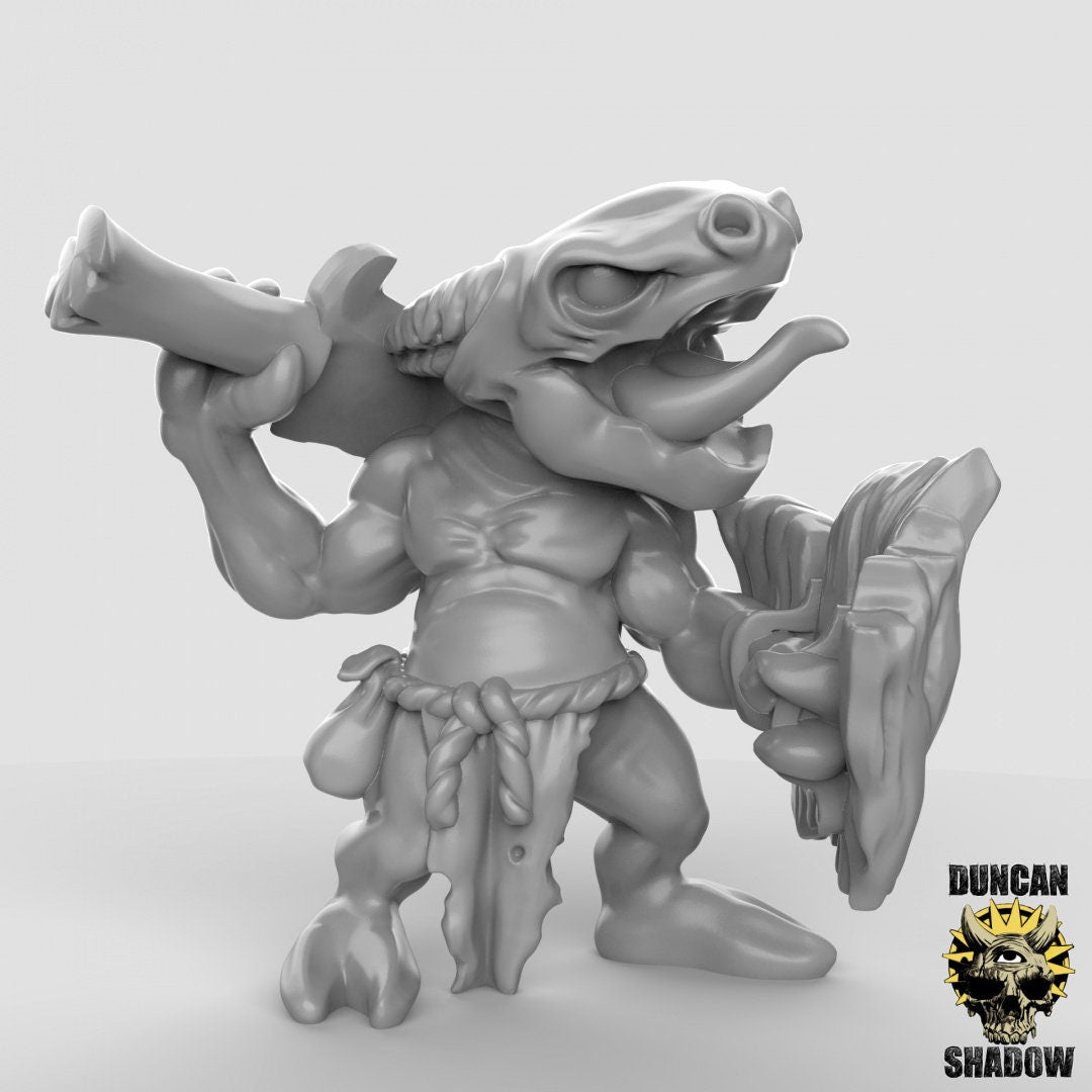 Kobold mit Schwert und Schild  32mm  Tabletop  D&D  Dungeons and Dragons  Pathfinder  DSA Duncan Shadow