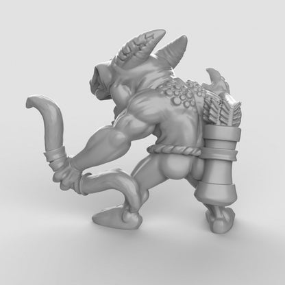 Kobold mit Bogen  32mm  Tabletop  D&D  Dungeons and Dragons  Pathfinder  DSA Duncan Shadow