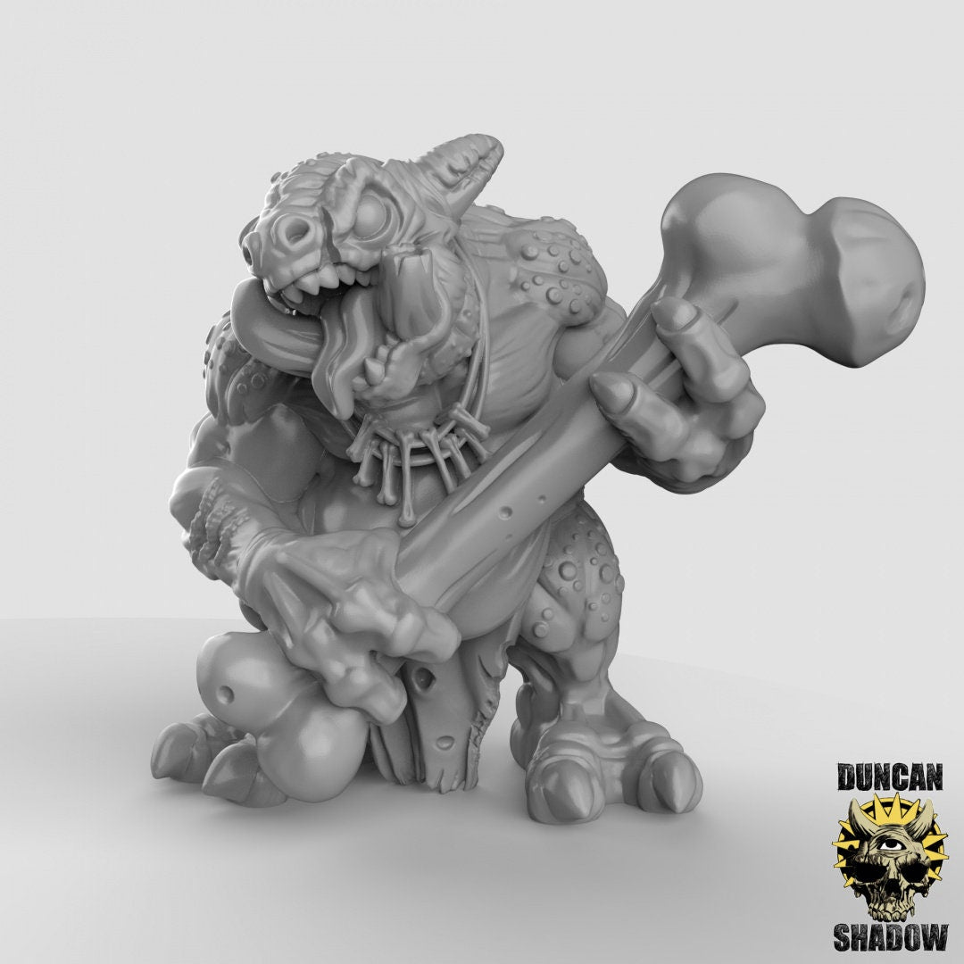 Kobold Troll  32mm  Tabletop  D&D  Dungeons and Dragons  Pathfinder  DSA Duncan Shadow