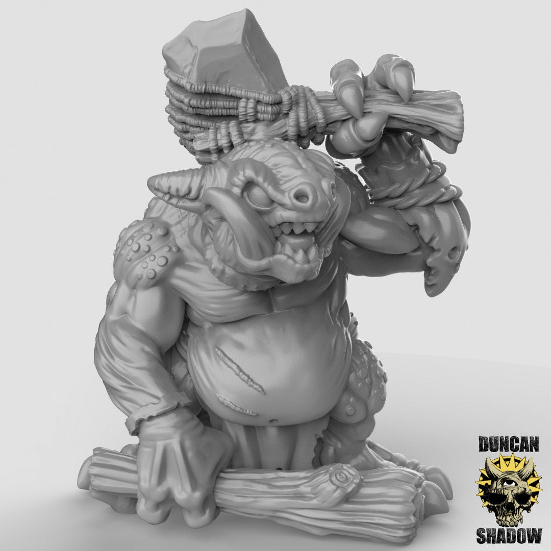 Kobold Troll  32mm  Tabletop  D&D  Dungeons and Dragons  Pathfinder  DSA Duncan Shadow