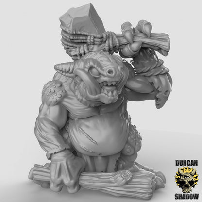 Kobold Troll  32mm  Tabletop  D&D  Dungeons and Dragons  Pathfinder  DSA Duncan Shadow
