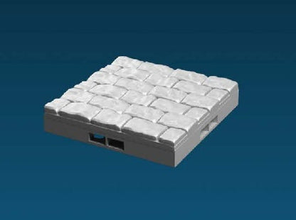 Kanalboden (ohne Rinne), Abwasserkanal - Gelände, Terrain - 28/32mm Tabletop Gaming - Ultimate Dragonlock