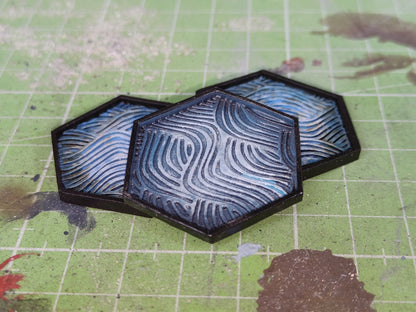 Pocket Tactics (4th Ed.) * Wasser Tiles (einzelne Tiles)