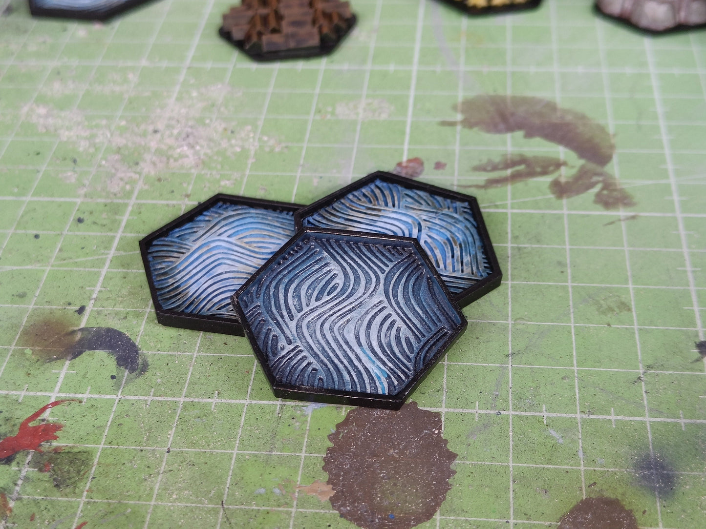 Pocket Tactics (4th Ed.) * Wasser Tiles (einzelne Tiles)