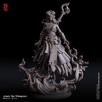 Ariael, die Flüsterin (Hero, Tiefling Sorceress)  32mm  Tabletop  Fantasy  D&D  Dungeons and Dragons  Pathfinder  DSA  Flesh of Gods
