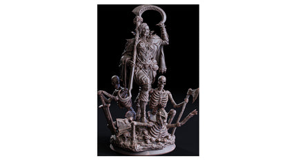 Kaida, Herrin der Toten (Hero,Dunkelelf Warlock)  32mm  Tabletop  Fantasy  D&D  Dungeons and Dragons  Pathfinder  DSA  Flesh of Gods