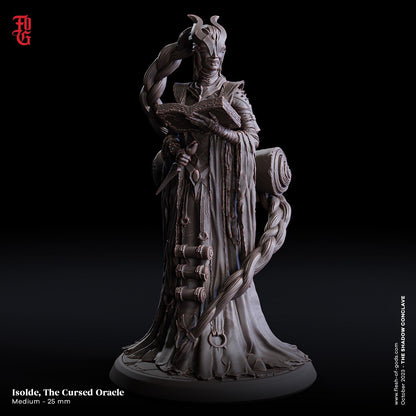 Isolde, das verfluchte Orakel (NPC)  32mm  Tabletop  Fantasy  D&D  Dungeons and Dragons  Pathfinder  DSA  Flesh of Gods