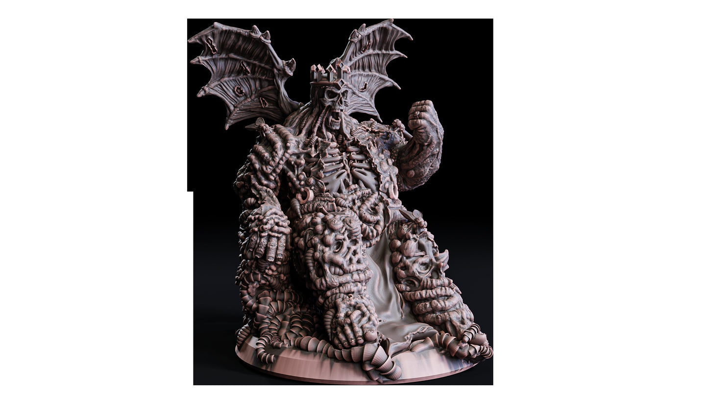 Erzteufel Baalzhor (Enemy) XL-Modell  32mm  Tabletop  Fantasy  D&D  Dungeons and Dragons  Pathfinder  DSA  Flesh of Gods