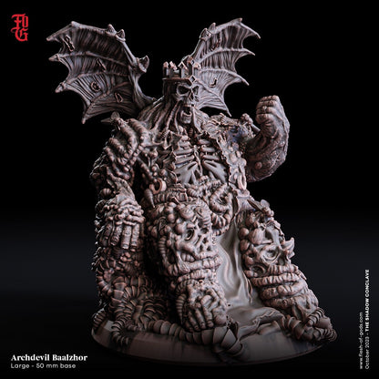 Erzteufel Baalzhor (Enemy) XL-Modell  32mm  Tabletop  Fantasy  D&D  Dungeons and Dragons  Pathfinder  DSA  Flesh of Gods