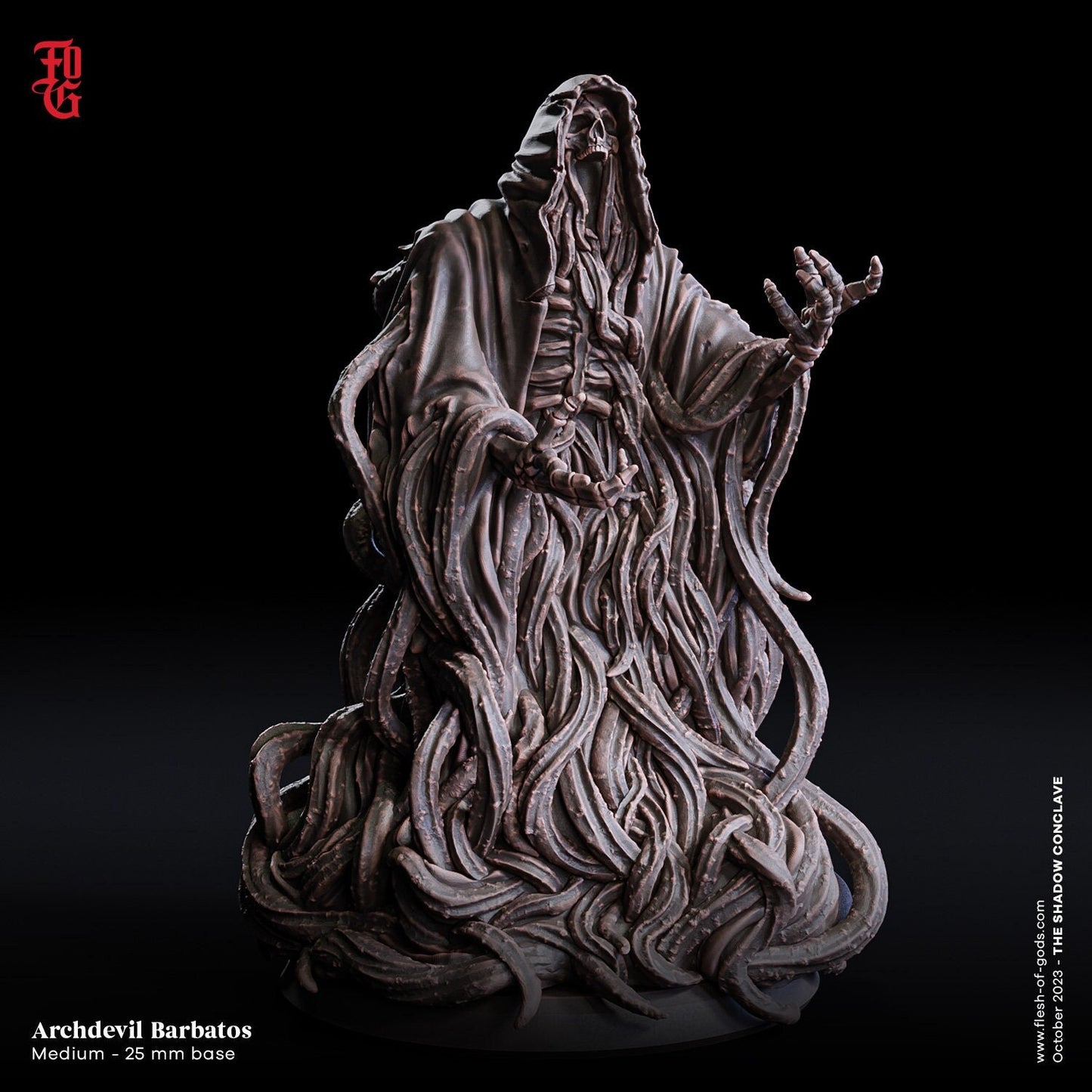 Erzteufel Barbatos (Enemy)  32mm  Tabletop  Fantasy  D&D  Dungeons and Dragons  Pathfinder  DSA  Flesh of Gods