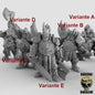 Plague Knights Set 1  32mm  Tabletop  D&D  Dungeons and Dragons  Pathfinder  DSA Duncan Shadow