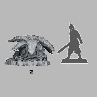Giant Nettles Pflanze  32mm  Tabletop  Fantasy  Gaming  D&D  Dungeons and Dragons  Pathfinder  DSA  Print Your Monsters