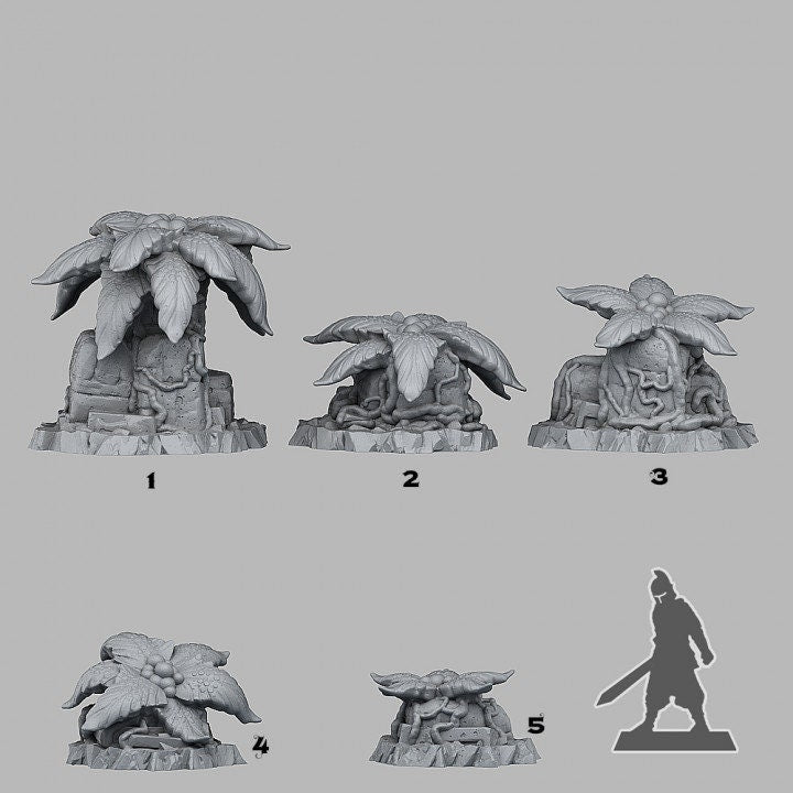 Giant Nettles Pflanze  32mm  Tabletop  Fantasy  Gaming  D&D  Dungeons and Dragons  Pathfinder  DSA  Print Your Monsters