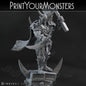 Desert Ork Häuptling  32mm  Tabletop  Fantasy  Gaming  D&D  Dungeons and Dragons  Pathfinder  DSA  Print Your Monsters