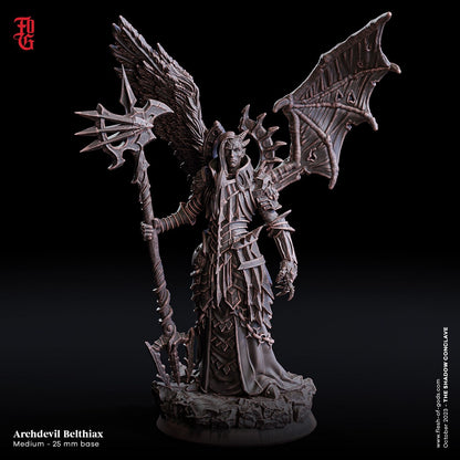 Erzteufel Belthiax (Enemy)  32mm  Tabletop  Fantasy  D&D  Dungeons and Dragons  Pathfinder  DSA  Flesh of Gods