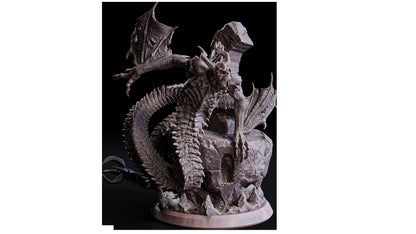 Erzteufel Geryoth (Enemy) XXL  32mm  Tabletop  Fantasy  D&D  Dungeons and Dragons  Pathfinder  DSA  Flesh of Gods