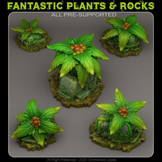 Giant Nettles Pflanze  32mm  Tabletop  Fantasy  Gaming  D&D  Dungeons and Dragons  Pathfinder  DSA  Print Your Monsters