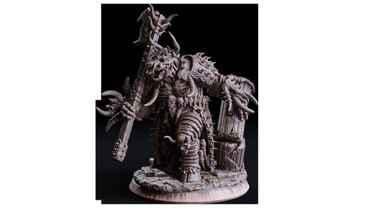 Erzteufel Malakar (Enemy) XXL  32mm  Tabletop  Fantasy  D&D  Dungeons and Dragons  Pathfinder  DSA  Flesh of Gods