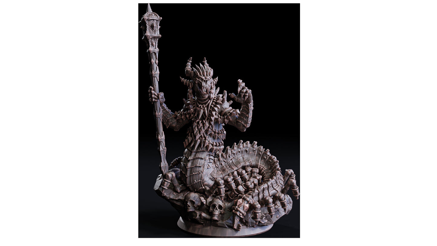 Erzteufel Mammothar (Enemy) XL  32mm  Tabletop  Fantasy  D&D  Dungeons and Dragons  Pathfinder  DSA  Flesh of Gods