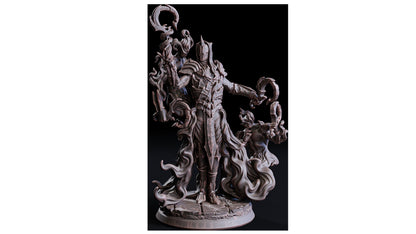 Solas, Master Of Illusions (Enemy, Shadow Mage)  32mm  Tabletop  Fantasy  D&D  Dungeons and Dragons  Pathfinder  DSA  Flesh of Gods