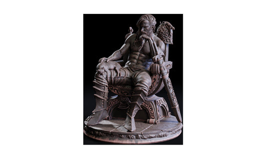 Duty-bound Knight (by Alizarin Pierce)  32mm  Tabletop  Fantasy  D&D  Dungeons and Dragons  Pathfinder  DSA  Flesh of Gods