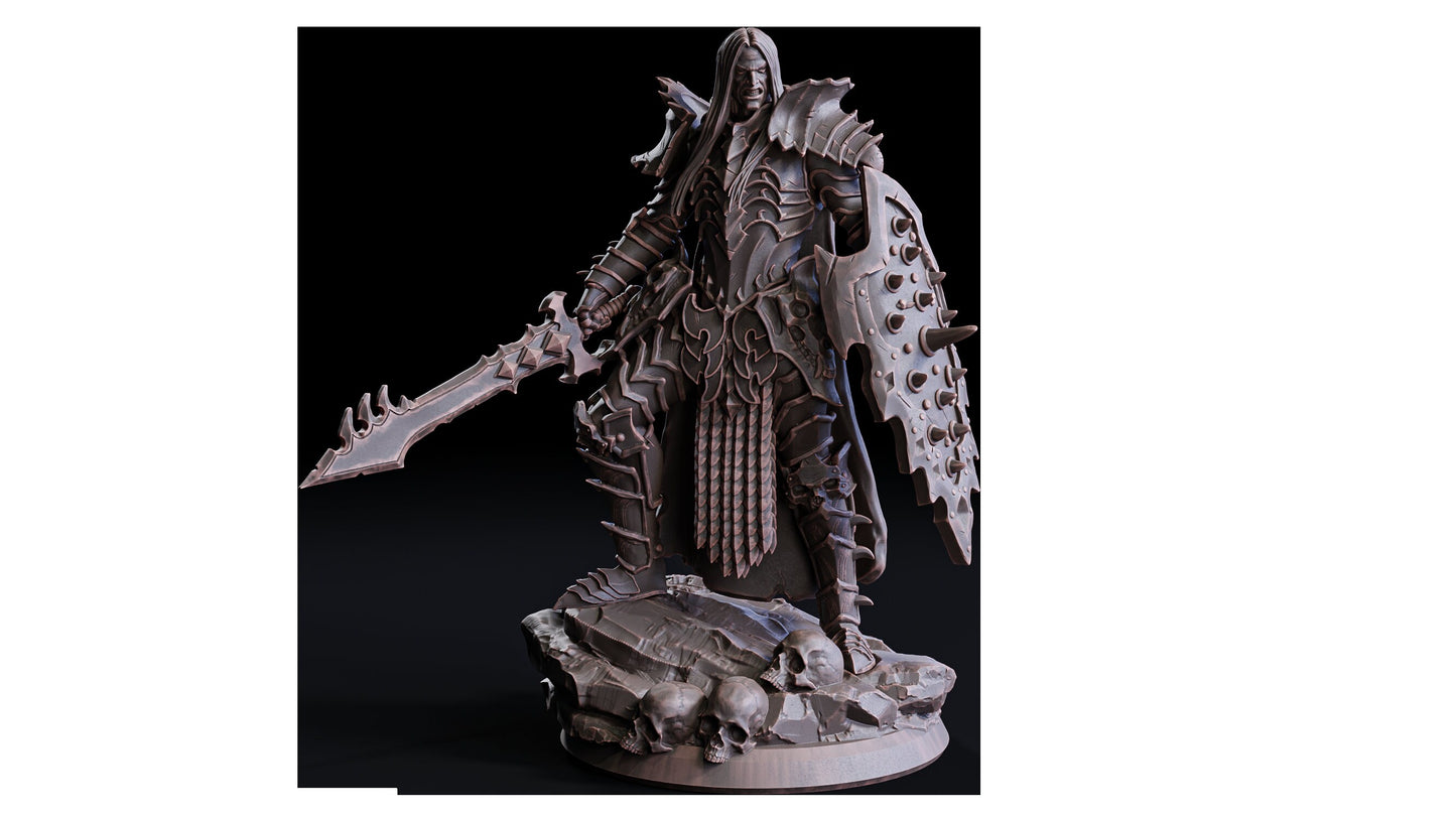 Mael Shadowfang (by Victor Lopez)  32mm  Tabletop  Fantasy  D&D  Dungeons and Dragons  Pathfinder  DSA  Flesh of Gods