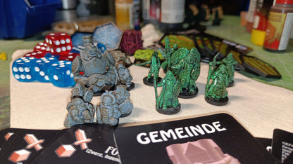 Pocket Tactics (4th Ed.) * Starfall Enclave vs. Dwarfclan (Core Set 2)