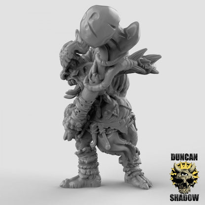 Chaos-Trolls mit schweren Waffen  32mm  Tabletop  D&D  Dungeons and Dragons  Pathfinder  DSA Duncan Shadow