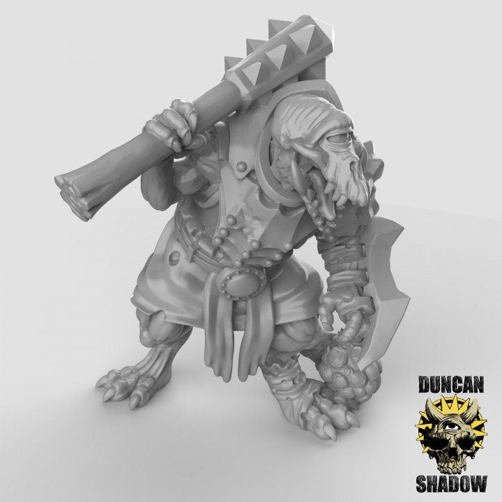 Cyclops Trolls  32mm  Tabletop  D&D  Dungeons and Dragons  Pathfinder  DSA Duncan Shadow
