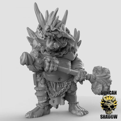 Troll-King  32mm  Tabletop  D&D  Dungeons and Dragons  Pathfinder  DSA Duncan Shadow