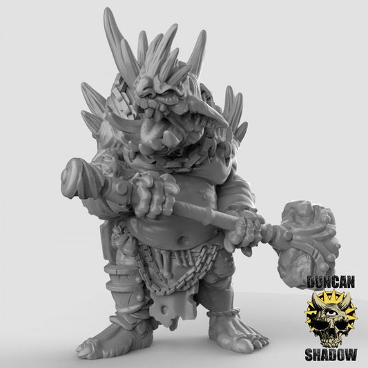 Troll-King  32mm  Tabletop  D&D  Dungeons and Dragons  Pathfinder  DSA Duncan Shadow