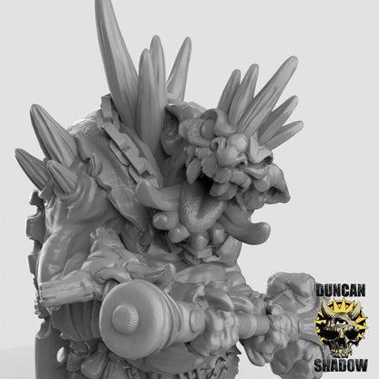 Troll-King  32mm  Tabletop  D&D  Dungeons and Dragons  Pathfinder  DSA Duncan Shadow
