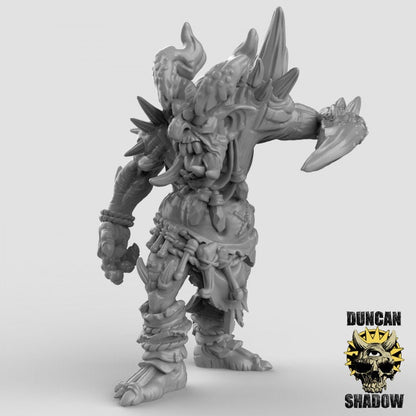 Chaos-Trolls  32mm  Tabletop  D&D  Dungeons and Dragons  Pathfinder  DSA Duncan Shadow