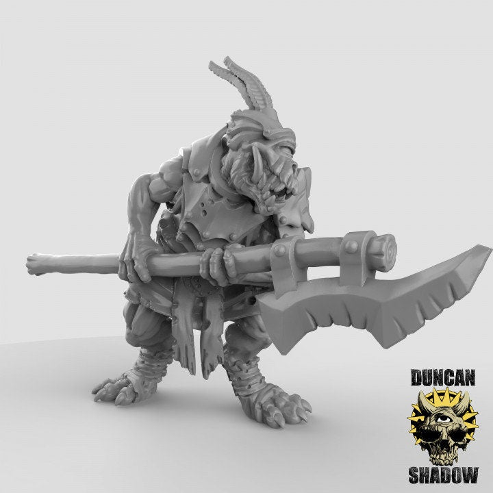 Cyclops Trolls mit schweren Waffen  32mm  Tabletop  D&D  Dungeons and Dragons  Pathfinder  DSA Duncan Shadow
