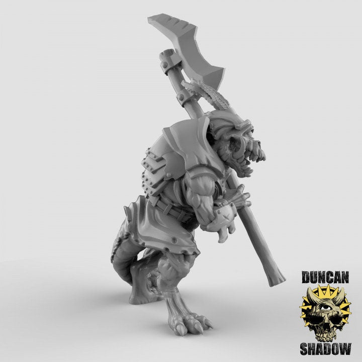 Cyclops Trolls mit schweren Waffen  32mm  Tabletop  D&D  Dungeons and Dragons  Pathfinder  DSA Duncan Shadow
